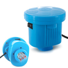 Pompa d'aria elettrica portatile da 210W per sacchi di compressione, 450L/min, blu
