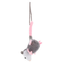 Niedlicher Opossum Auto Rückspiegel Schmuck Mehrfarbiges Garn