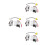 4Sets Efficient Infrared Urinal Toilet Flush Valve Replacement Kit ABS 10