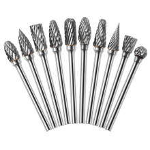 10Pièces Mèches Rotatives En Tungstène Pour Gravure
