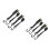 4Ensembles Sangles De Maintien Noires Polyester Et Fer 9