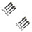 4Ensembles Sangles De Maintien Noires Polyester Et Fer 3