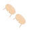 2Pièces Table Bois Beige Compacte Pour Snacks Verres À Vin 6