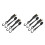 4Ensembles Sangles De Maintien Noires Polyester Et Fer 6