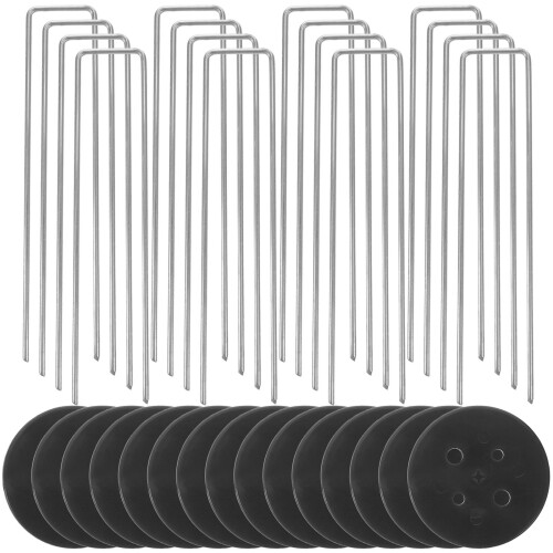 80Ensembles Piquets Pour Jardin Fixation Extérieure