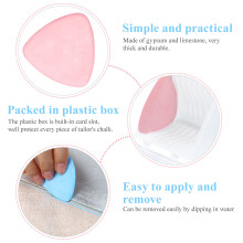 2Pièces Craie Textile , Triangle Pour Marquage Couture Pro