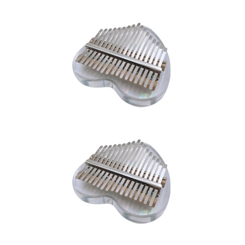 2Ensembles Instrument Kalimba Mini Piano 17 Clés 2