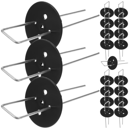 80Ensembles Piquets Pour Jardin Fixation Extérieure 2