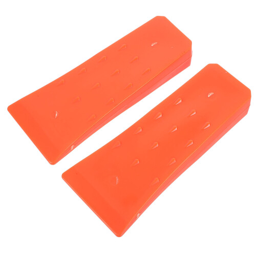 8Pièces En ABS Spikées Orange Pour Abattage Jardinage