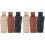 6Pièces Pochettes En Cuir Pour Harmonica Protection Durable 4