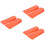 6Pièces Coins D'abattage En Plastique ABS Orange Pour Usage 8