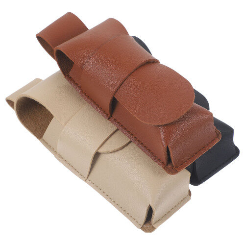 6Pièces Pochettes En Cuir Pour Harmonica Protection Durable 2