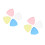 2Pièces Craie Textile , Triangle Pour Marquage Couture Pro 7