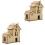 2Ensembles Jouets Bois Beige Kit Expériences Stem Enfants DIY 5