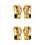 2Paires De Boxe Protection Mains PU Usage Entraînement 4