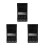 3Pièces Processeur Audio Crossover Noir Compatible Plastique 10