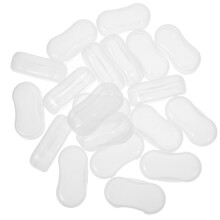 20Pièces Étui Transparent Rangement Doigt Pour