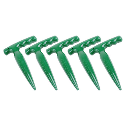 2Pièces Poinçon Sol Main Vert Outil Jardin Facile