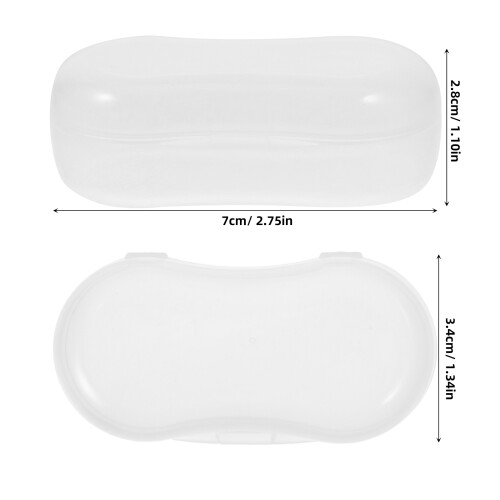 20Pièces Étui Transparent Rangement Doigt Pour 2