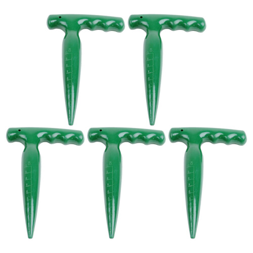 2Pièces Poinçon Sol Main Vert Outil Jardin Facile 2