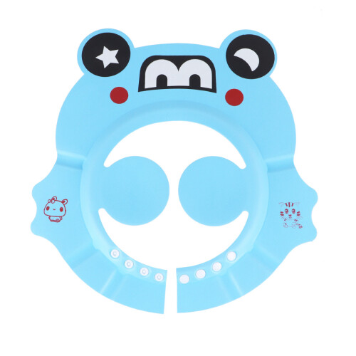 2Pièces Chapeau Bain Bébé Motif Réglable