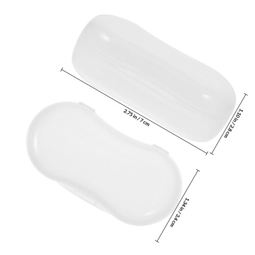 20Pièces Étui Transparent Rangement Doigt Pour 1