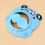 2Pièces Chapeau Bain Bébé Motif Réglable 3