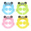 2Pièces Chapeau Bain Bébé Motif Réglable 9