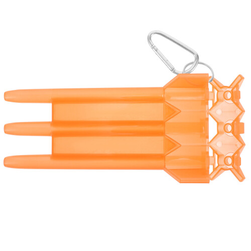 2Pièces Boîte De Rangement Orange Pour Fléchettes Avec Ouvre-Bouteille 1
