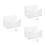 3Pièces Porte-Lettres Mural Solution Rangement 4