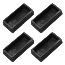 16Pièces Couvre Pieds D'échelle Noir Usage Protection Sol