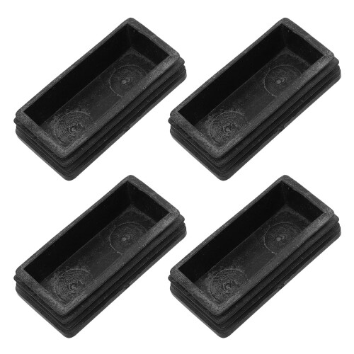 16Pièces Couvre Pieds D'échelle Noir Usage Protection Sol