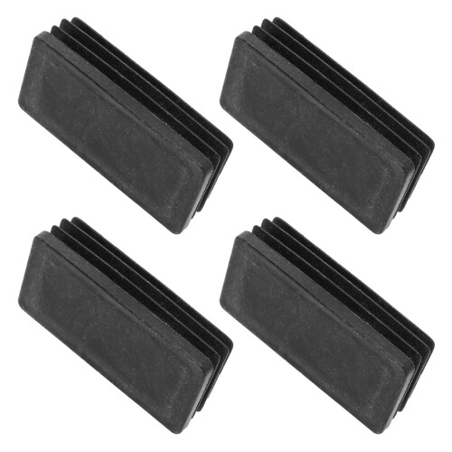 16Pièces Couvre Pieds D'échelle Noir Usage Protection Sol 1