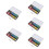 5Ensembles Solide Couleurs Mélanges Rapides 10