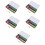 5Ensembles Solide Couleurs Mélanges Rapides 7
