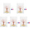 5Ensembles Décorations Papier Multicolores Arbre Empreintes Bébé 3