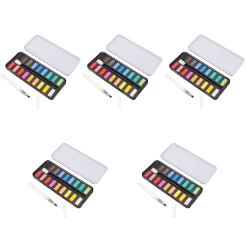 5Ensembles Solide Couleurs Mélanges Rapides 2