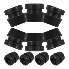 100Pcs Chainsaw Rubber Pads Black Anti Vibration Cushion for Home Use