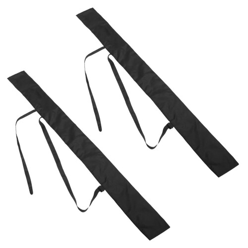 10Pcs Black Polyester Sword Carrying Case for Cosplay and Storage 2