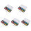 5Ensembles Solide Couleurs Mélanges Rapides 2