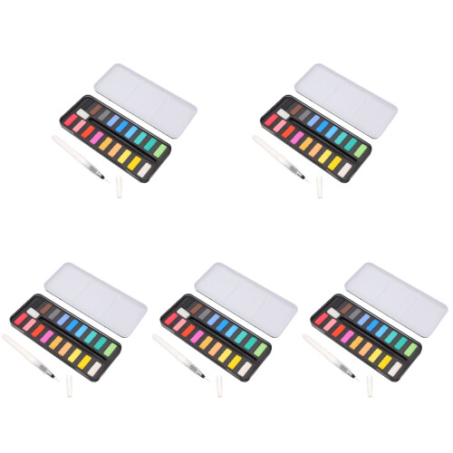 5Ensembles Solide Couleurs Mélanges Rapides 1