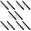 10Pcs Black Polyester Sword Carrying Case for Cosplay and Storage 10