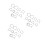 30Pcs Heavy Duty Spring Lock Parts for Doors Smooth Quiet Operation 5
