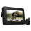 Handlebar Bike Mirror Bicycle Rear View Camera with 4.3 in Screen Night Vision Function 150Wide View Adjustable Bracket 1
