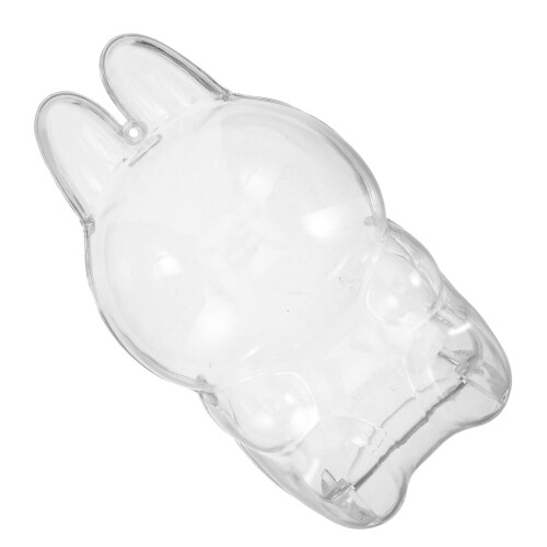 4Pcs Transparent Acrylic Doll Storage Box Clear Display Case Protector 2