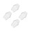 4Pcs Transparent Acrylic Doll Storage Box Clear Display Case Protector 5