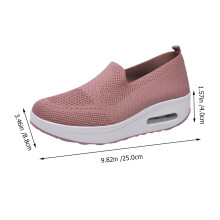 2Paren Roze Vrouwensneakers Met Comfortabele Dikke Zool