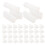1000Pcs Plastic Electrical Outlet Dust Covers 3 Prong Plug Protectors 3