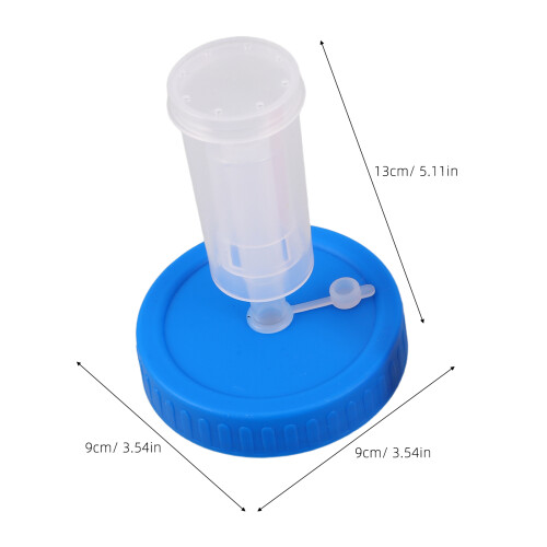 2Pcs Airlock Fermentation Lids with Gasket for Brewing Cider 2