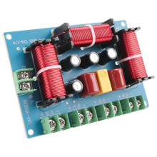 Alto-Falante Crossover de 200 W Duplo Agudo + MéDio + Baixo Alto-Falante de 4 Vias Divisor de FrequêNcia de áUdio Divisor de Alto-Falante de Home